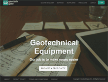 Tablet Screenshot of geotechgate.com